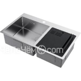 Кухонная мойка OMOIKIRI Akisame 86-2 Side-IN (4997021)