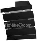 Вытяжка MAUNFELD luton 60 (нерж+черное стекло)