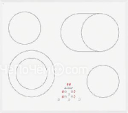 Варочная панель Rainford RBН 6624 B white
