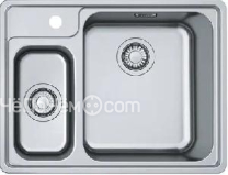 Кухонная мойка FRANKE BCX 260 TL стоп-вентиль 127.0688.780