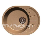 Кухонная мойка GRANFEST QUARZ GF-Z 58 терракот