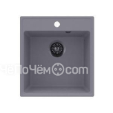 Кухонная мойка MAUNFELD Perla 460 MFQS-460LGR светло-серый