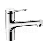 Смеситель HANSGROHE Zesis M33 sBox Lite 74803000 хром