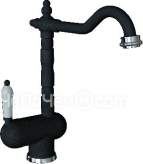 Смеситель FLORENTINA ОДА FL черный 313.08H.1113.102