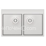 Кухонная мойка FLORENTINA Логика-НМ 800.510.20.10 сатинированная LHM.800.510.B.20.S.10