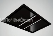 Вытяжка PANDO E-265/130 CRISTAL NEGRO V.1130 ECO SEC PLUS