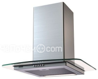 Вытяжка KRONASTEEL jasmin 600 inox/glass push button