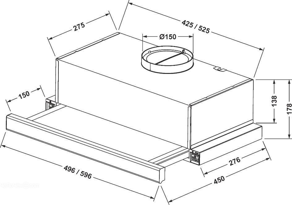 Evelux integral 60 w схема встраивания