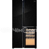 Холодильник HIBERG RFS-700DX NFGB inverter wine