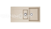 Кухонная мойка FRANKE 114.0201.308  mrg 651 3,5"эксц,обор,бежевый