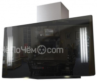 Вытяжка KRONASTEEL naomi silent mirror 900 black 5p-s