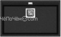 Кухонная мойка AQUASANITA Delicia SQD101AW (black metallic 601)
