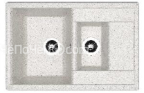 Кухонная мойка DR.GANS Астра (760х510х217) Серый (25.065.D0760.408)