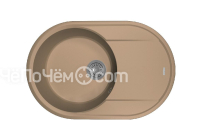 Кухонная мойка Flortek Дафна 760 капучино (23.030.С0760.306)