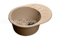 Кухонная мойка GRANFEST Rondo GF-R580L топаз