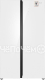 Холодильник WEISSGAUFF WSBS 1036 Inverter NoFrost Premium White Glass