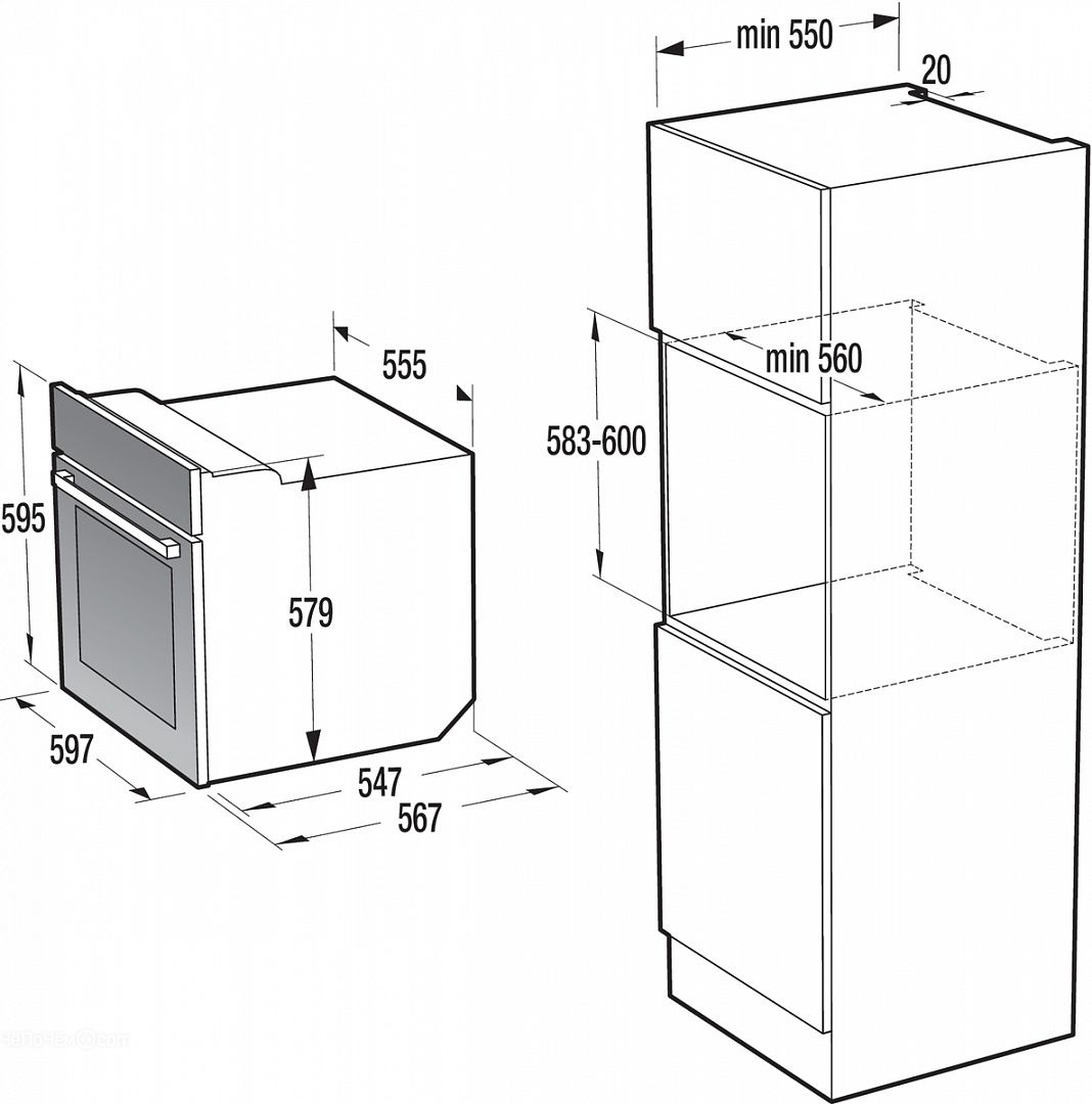 Духовой шкаф GORENJE BO717E10X