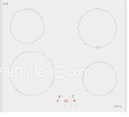 Варочная панель KORTING HI 64013 BW