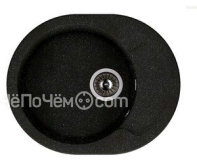 Кухонная мойка DR.GANS Берта (580х470х217) Черный (25.040.B0580.407)
