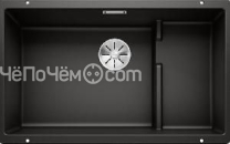 Кухонная мойка Blanco SUBLINE 700-U Level SILGRANIT черный с отв.арм. InFino  (арт.526004)