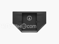 Кухонная мойка POLYGRAN Riff-800 черный 16