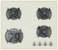 Варочная панель KUPPERSBERG fq 6 tg rc