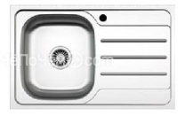 Кухонная мойка Zigmund & Shtain Rechteck 790.8 linen с сифоном