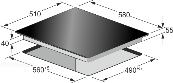 Варочная панель KAISER kct 6912 fbe