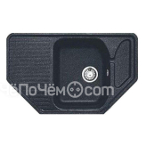 Кухонная мойка GRANFEST gf-c800e чёрный