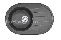 Кухонная мойка GRANULA ST-7601 графит