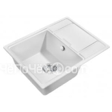 Кухонная мойка MILACIO Navarra 65 Cuarzo MC.77062 белый