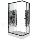 Душевой уголок NIAGARA NG-018-14Q BLACK