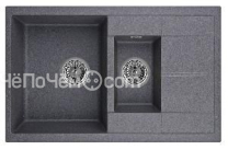 Кухонная мойка GRANULA GR-7802 графит