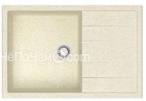 Кухонная мойка ZETT lab 161/Q2 бежевый T161Q002