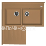 Кухонная мойка FLORENTINA Адрия капучино (20.380.L0960.306)