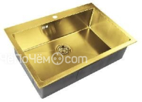 Кухонная мойка ZORG INOX PVD SZR-7551 бронза