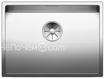 Кухонная мойка Blanco CLARON 550-U нерж.сталь зеркальная полировка с отв. арм. InFino (арт.521579)