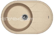 Кухонная мойка FLORENTINA Лотос 780 песочный (20.295.C0780.107)