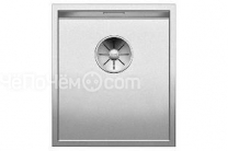Кухонная мойка Blanco ZEROX 340-U Durinox® отводная арматура InFino®нержавеющая сталь 521556