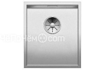 Кухонная мойка Blanco ZEROX 340-U Durinox® отводная арматура InFino®нержавеющая сталь 521556