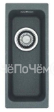 Кухонная мойка FRANKE KBG 110-16 35'' графит cтоп-вентиль (125.0478.112)
