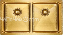 Кухонная мойка PAULMARK Twin PM237844-BG
