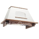 Вытяжка FALMEC MELISSA/TULIP WALNUT WHITE 90 (пристенная,белый корпус+орех)