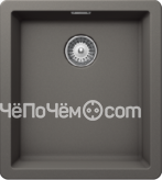 Кухонная мойка Schock Greenwich 45 серебристый камень CRISTADUR 700975