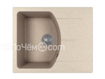 Кухонная мойка FLORENTINA Паола 620 бежевый (20.470.A0620.104)