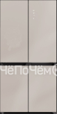 Холодильник LEX LCD505 white satin Cross Door