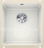 Кухонная мойка BLANCO Subline 375-U Ceramic PuraPlus глянцевый белый (523726)