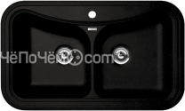 Кухонная мойка FLORENTINA крит 860  антрацит