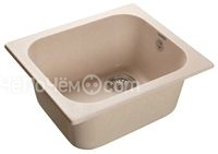 Кухонная мойка GRANFEST gf - s430 бежевый