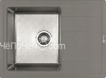 Кухонная мойка FLORENTINA Комби 650 серый шелк (21.390.B0650.307)